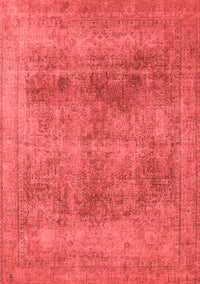 Oriental Red Industrial Rug, urb1752red