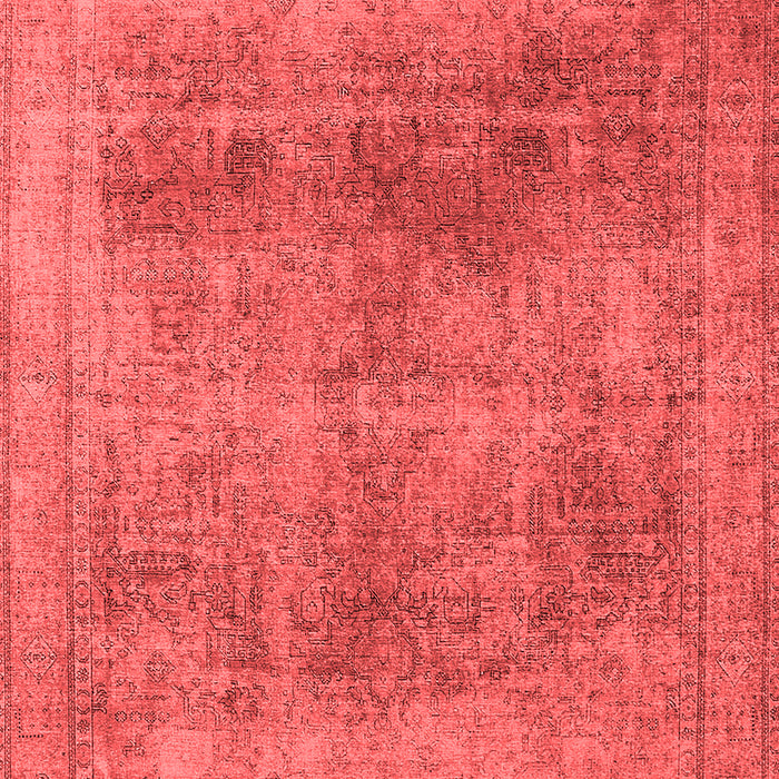 Machine Washable Oriental Red Industrial Rug, wshurb1752red