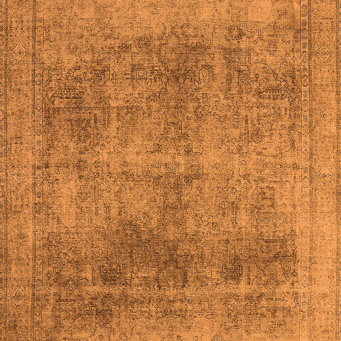 Oriental Orange Industrial Rug, urb1752org