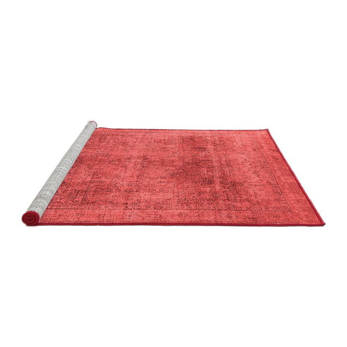 Industrial Red Washable Rugs