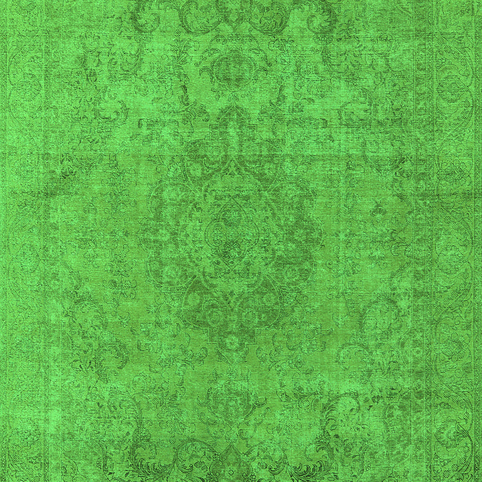 Oriental Green Industrial Rug, urb1753grn