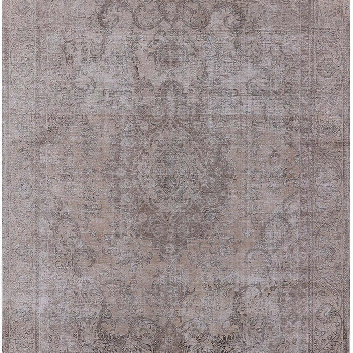Mid-Century Modern Rose Purple Oriental Rug, urb1753