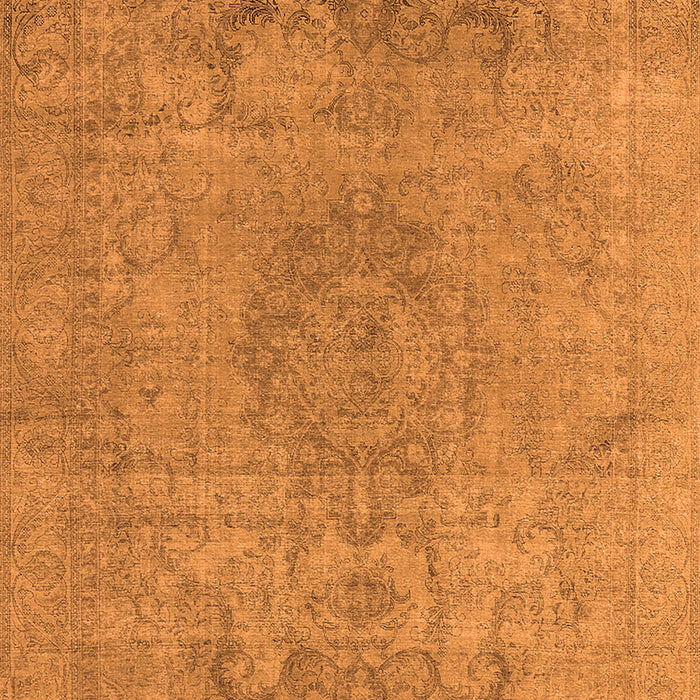 Machine Washable Oriental Orange Industrial Area Rugs, wshurb1753org