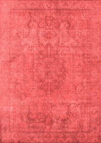 Oriental Red Industrial Rug, urb1753red