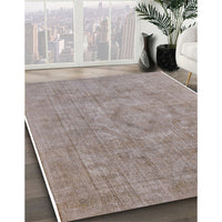 Mid-Century Modern Rose Purple Oriental Rug, urb1754