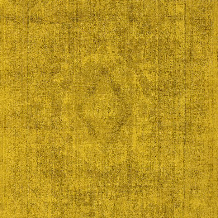 Oriental Yellow Industrial Rug, urb1754yw