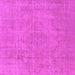 Square Oriental Pink Industrial Rug, urb1755pnk