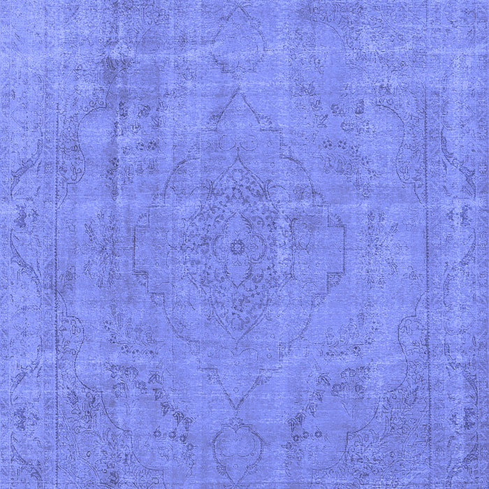 Oriental Blue Industrial Rug, urb1755blu