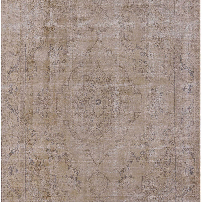 Machine Washable Industrial Modern Dark Almond Brown Rug, wshurb1755