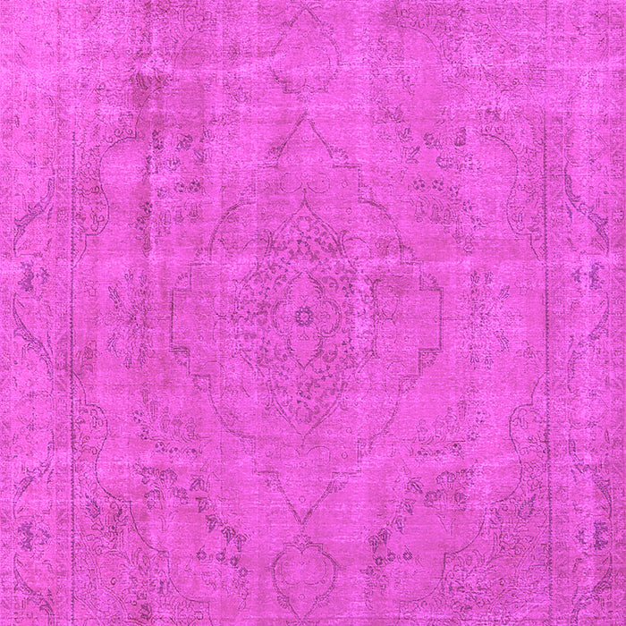 Machine Washable Oriental Pink Industrial Rug, wshurb1755pnk