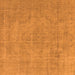 Square Oriental Orange Industrial Rug, urb1755org