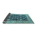 Sideview of Oriental Light Blue Industrial Rug, urb1756lblu