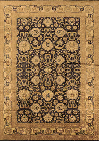 Oriental Brown Industrial Rug, urb1756brn