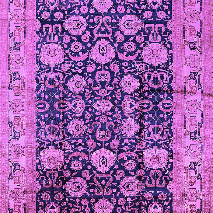 Machine Washable Oriental Purple Industrial Area Rugs, wshurb1756pur