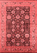 Oriental Red Industrial Area Rugs