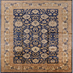 Square Machine Washable Industrial Modern Purple Rug, wshurb1756