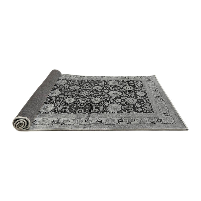 Sideview of Oriental Gray Industrial Rug, urb1756gry