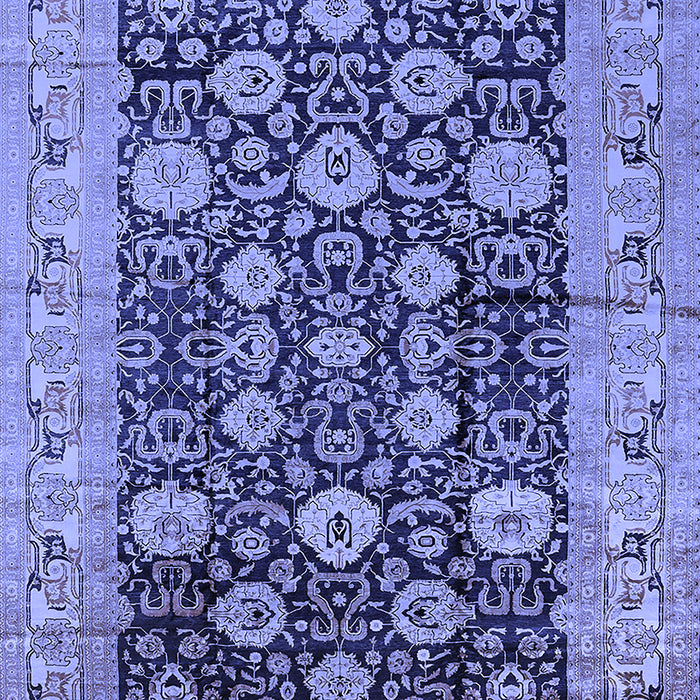 Oriental Blue Industrial Rug, urb1756blu