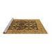 Sideview of Machine Washable Oriental Brown Industrial Rug, wshurb1757brn