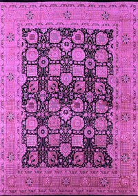 Oriental Purple Industrial Rug, urb1757pur