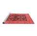 Industrial Red Washable Rugs