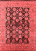 Oriental Red Industrial Area Rugs