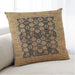 Lifestyle Image of Mid-Century Modern Urban Square Sangria Brown Throw Pillow, 18 inch by 18 inch, pwurb1757