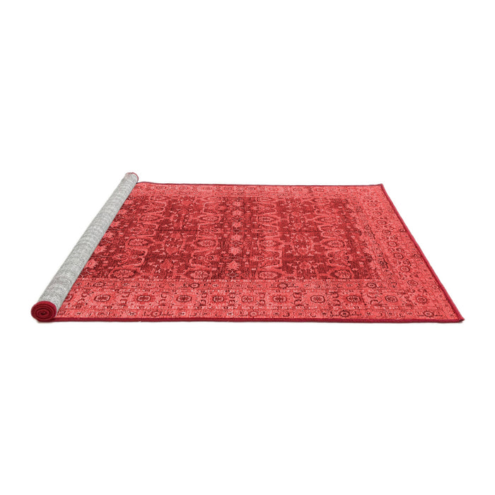 Industrial Red Washable Rugs