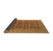 Sideview of Oriental Brown Industrial Rug, urb1758brn