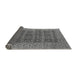 Sideview of Oriental Gray Industrial Rug, urb1758gry