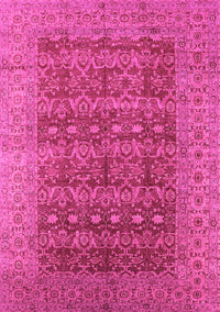 Oriental Pink Industrial Rug, urb1758pnk