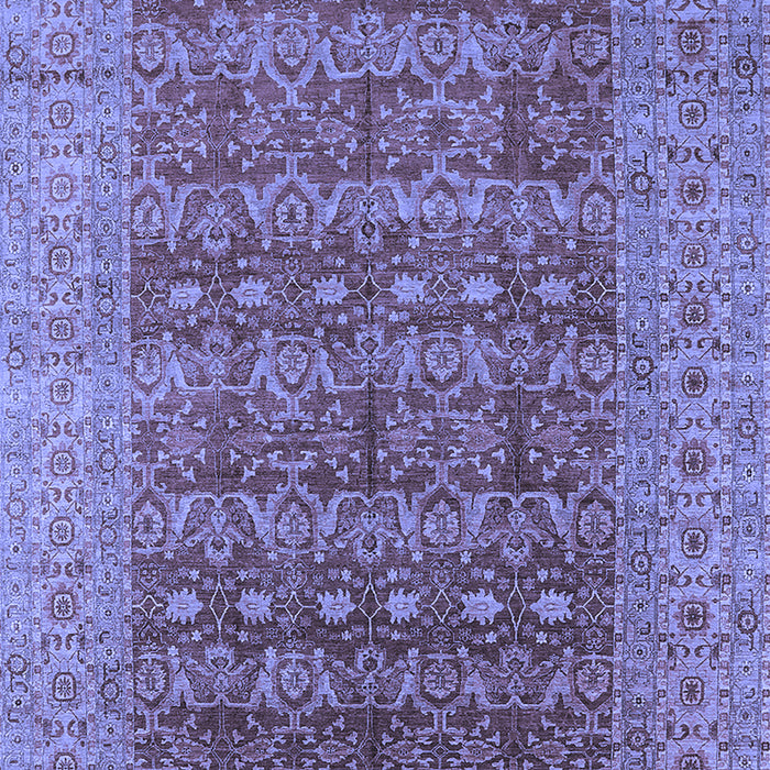 Oriental Blue Industrial Rug, urb1758blu