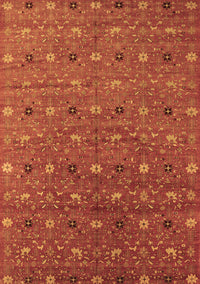 Oriental Brown Industrial Rug, urb1759brn