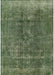 Mid-Century Modern Green Oriental Rug, urb1760