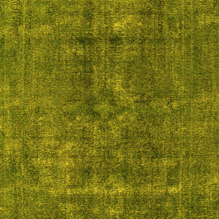 Oriental Yellow Industrial Rug, urb1760yw