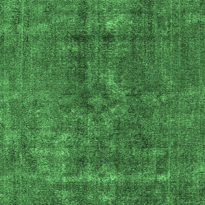Oriental Emerald Green Industrial Rug, urb1760emgrn
