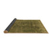 Sideview of Oriental Brown Industrial Rug, urb1760brn