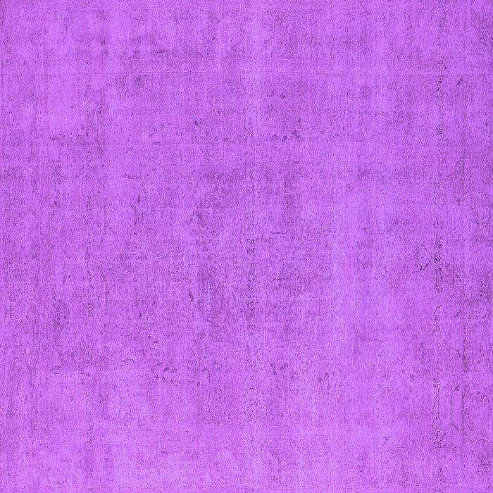 Square Oriental Purple Industrial Rug, urb1761pur
