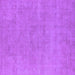 Square Oriental Purple Industrial Rug, urb1761pur