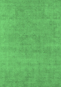 Oriental Emerald Green Industrial Rug, urb1761emgrn