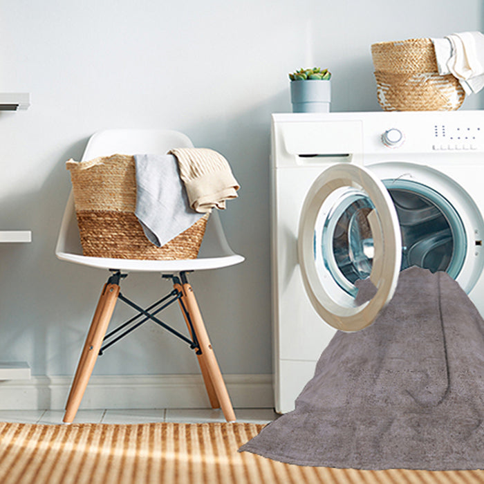 Machine Washable Industrial Modern Rosy Pink Rug in a Washing Machine, wshurb1761