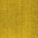 Square Oriental Yellow Industrial Rug, urb1761yw