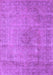 Machine Washable Oriental Purple Industrial Area Rugs, wshurb1762pur