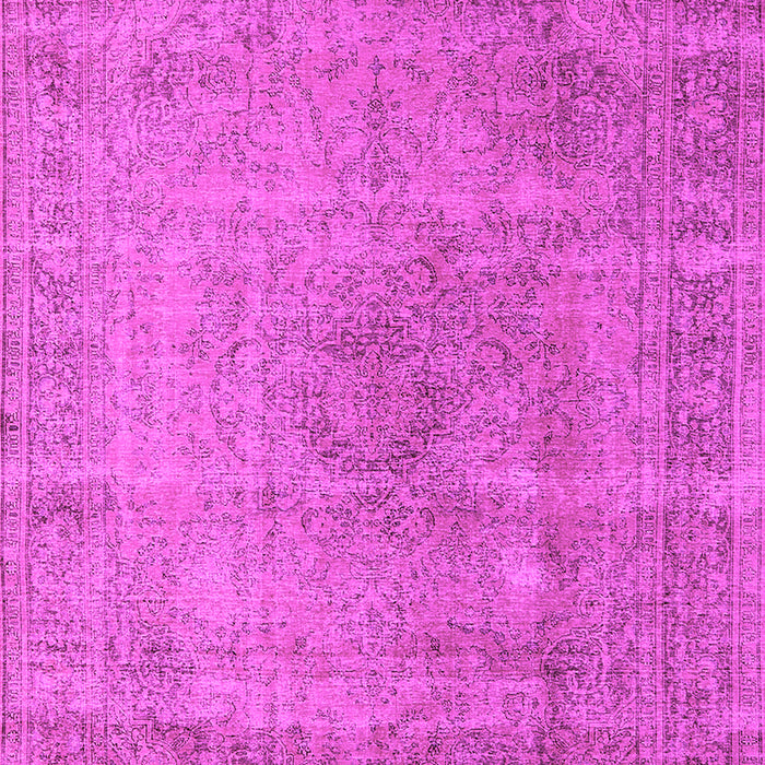 Machine Washable Oriental Pink Industrial Rug, wshurb1762pnk