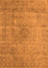 Oriental Orange Industrial Rug, urb1762org