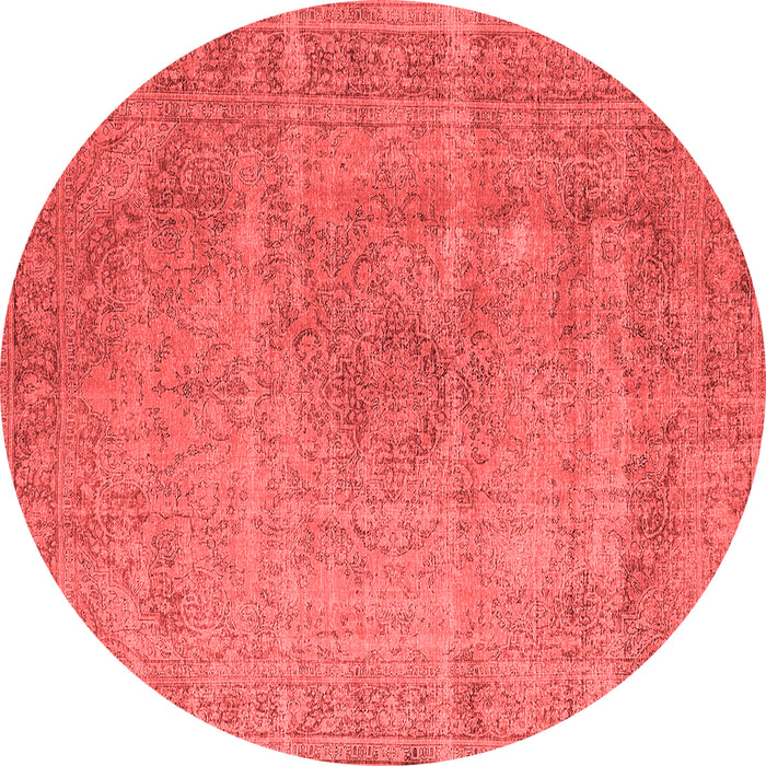 Machine Washable Oriental Red Industrial Rug, wshurb1762red
