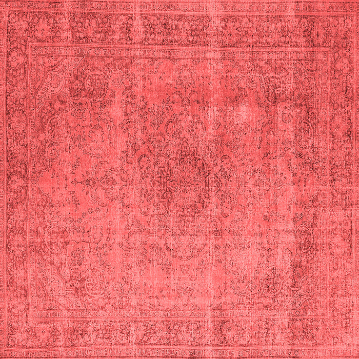 Machine Washable Oriental Red Industrial Rug, wshurb1762red