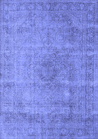 Oriental Blue Industrial Rug, urb1762blu