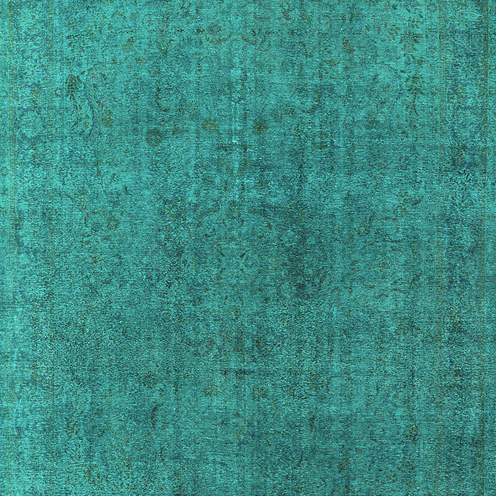 Oriental Turquoise Industrial Rug, urb1763turq