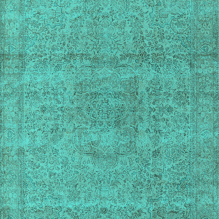 Oriental Turquoise Industrial Rug, urb1764turq